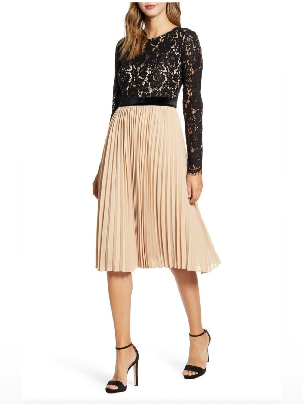 Rachel Parcell Pleated Dress Lace Pleated nwt sz XL